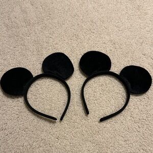 Black Mouse Ear Headbands